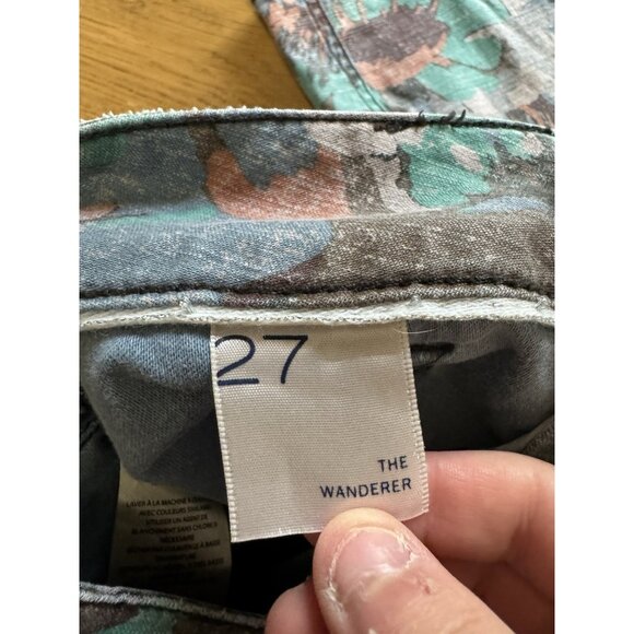 Pilcro Anthropologie Women Pants Colorful Size 27 The Wanderer Cotton Blend - Picture 7 of 14
